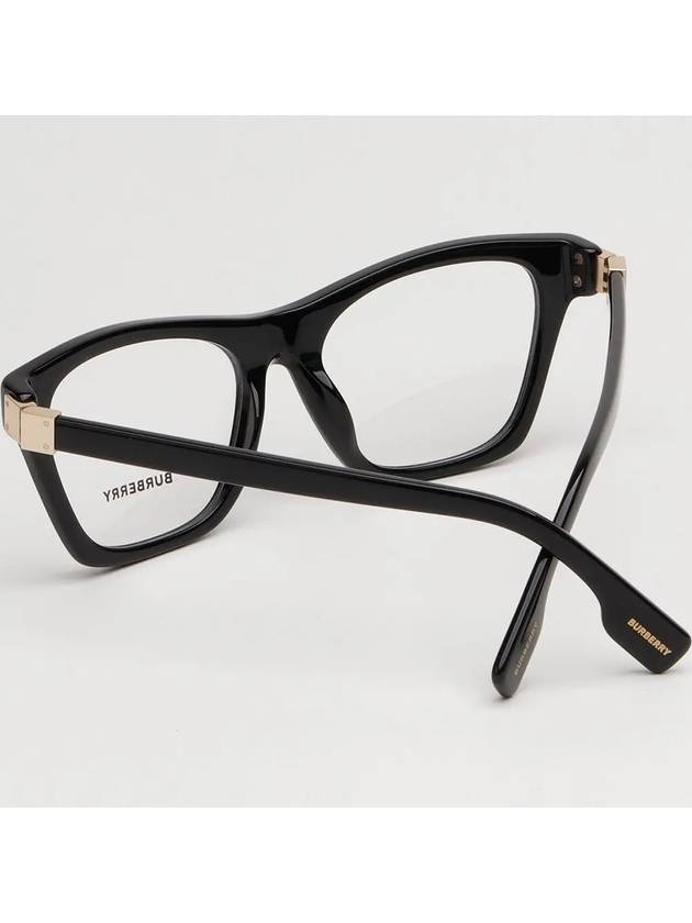 Eyewear Demo Square Eyeglasses Black - BURBERRY - BALAAN 5