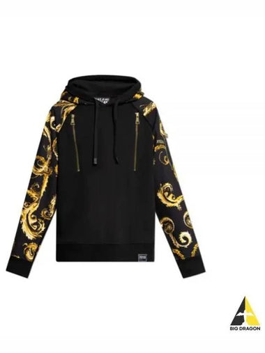 Chromo Couture Regular Fit Hoodie 77GAI308 FS161 G89 - VERSACE - BALAAN 1