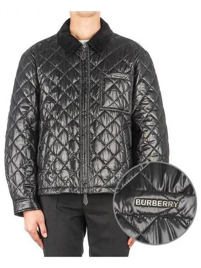 Wanson Quilted Jacket Padding Black - BURBERRY - BALAAN 2