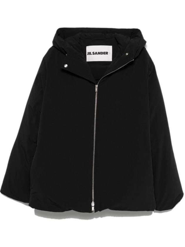 JIL SANDER PLUS Coats Black - JIL SANDER - BALAAN 1