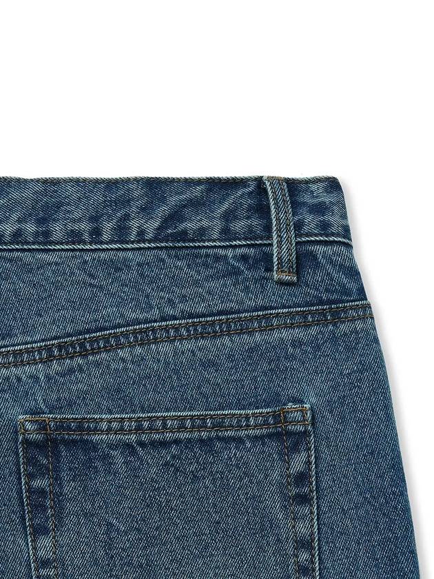 Classic Straight Jeans Middle Blue - NOIRER - BALAAN 7