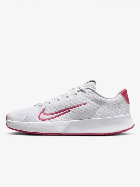 Court Vapor Light 2 Women s Hard Tennis Shoes White Hot Punch Crimson Tint Pink DV2019 108 698627 - NIKE - BALAAN 1