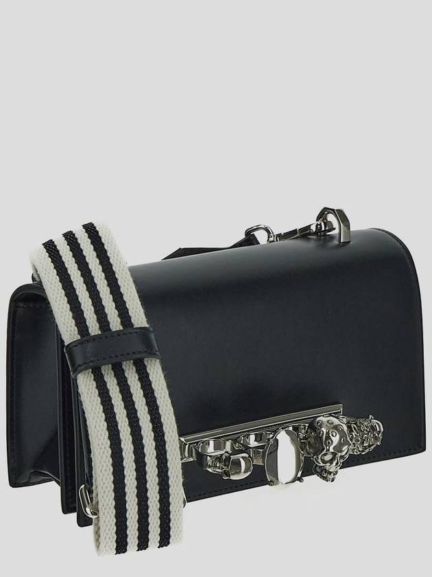 Jewel Satchel Cross Bag Black - ALEXANDER MCQUEEN - BALAAN 14