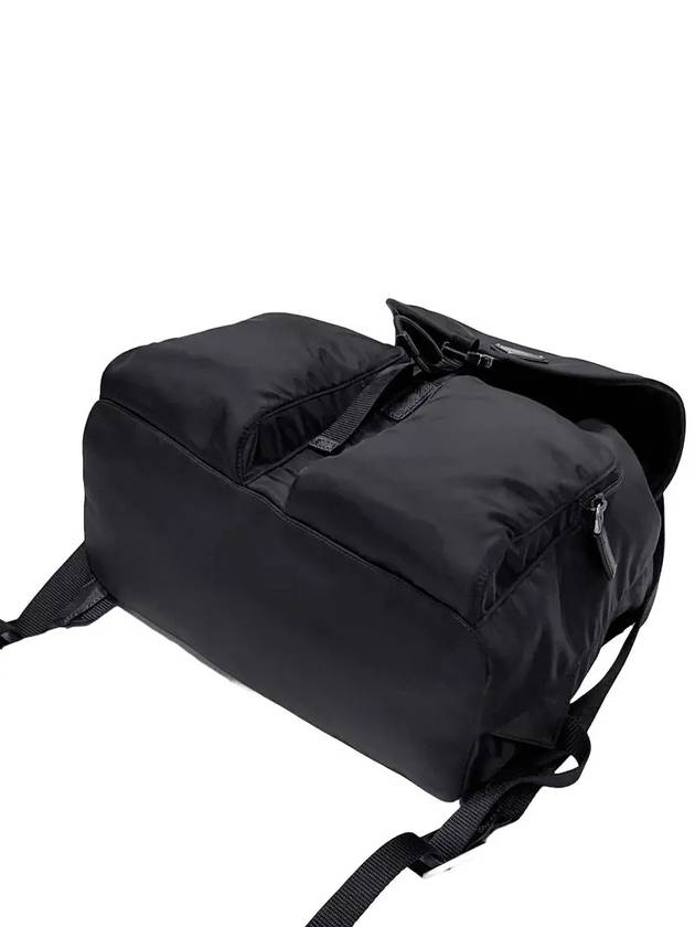 Pocono Drawstring Backpack Black - PRADA - BALAAN 6