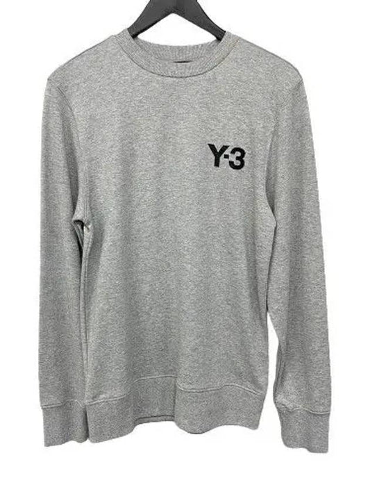 Classic Logo Sweatshirt Grey - YOHJI YAMAMOTO - BALAAN 1