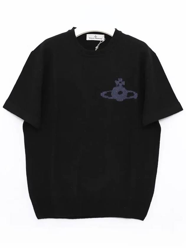 Alex Big Logo Knit Top Black - VIVIENNE WESTWOOD - BALAAN 3