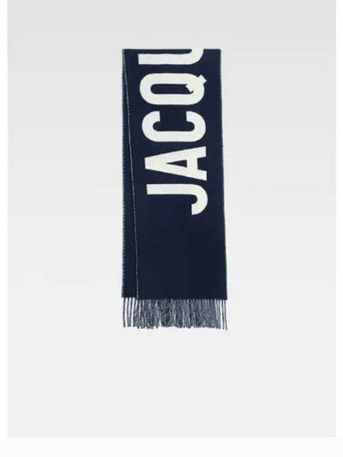 Unisex L Echarpe Jacquemus Navy Domestic Product GM0023090161488 - JACQUEMUS - BALAAN 1