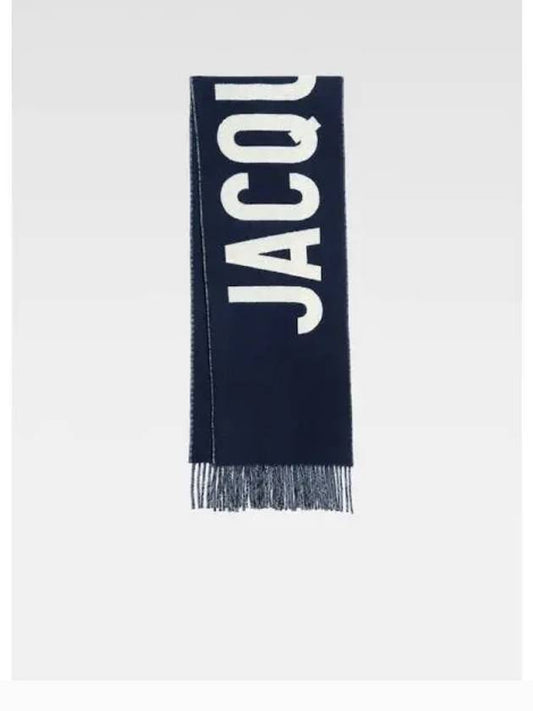 Unisex L Echarpe Jacquemus Navy Domestic Product - JACQUEMUS - BALAAN 1