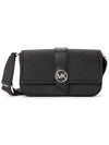 Greenwich Extra Small Saffiano Leather Sling Cross Bag Black - MICHAEL KORS - BALAAN 2