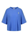 LOGO JERSEY T-SHIRT MW3ME128BLU - P_LABEL - BALAAN 1