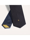Eldredge Bicolore Tie Navy Blue - GOYARD - BALAAN 3