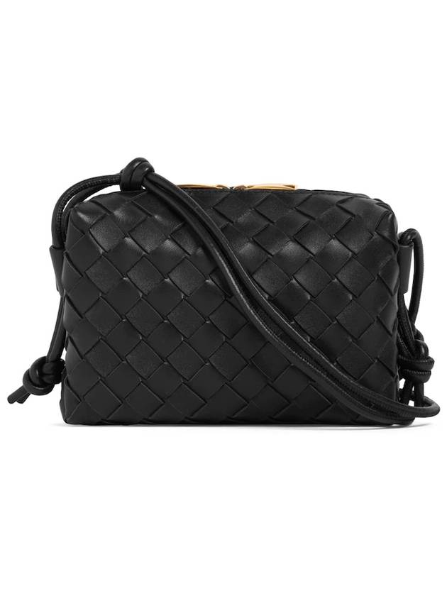 Loop Camera Mini Cross Bag Black - BOTTEGA VENETA - BALAAN 3