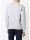 Multi-logo embroidered sweatshirt gray 4ME 5SW101 93 - KENZO - BALAAN 3