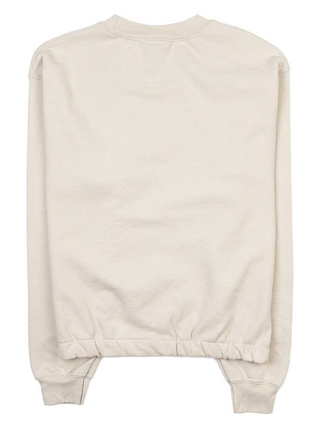 Lolly cotton crop sweatshirt sand - WILD DONKEY - BALAAN 3