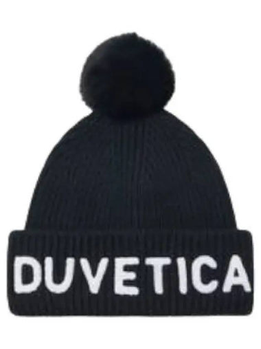 Esquilo black beanie - DUVETICA - BALAAN 1