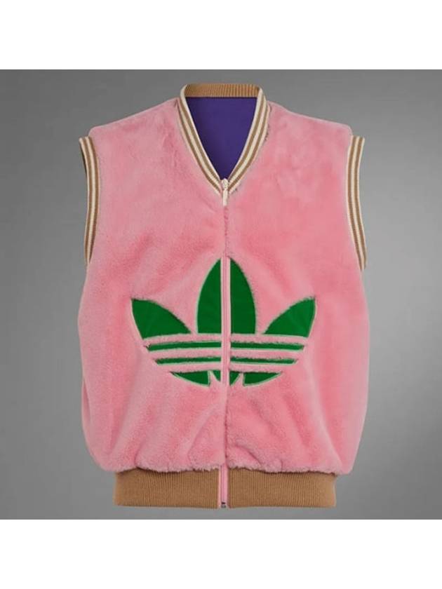 Women's Vest Faux Fur Fur Pink - ADIDAS ORIGINALS - BALAAN 1