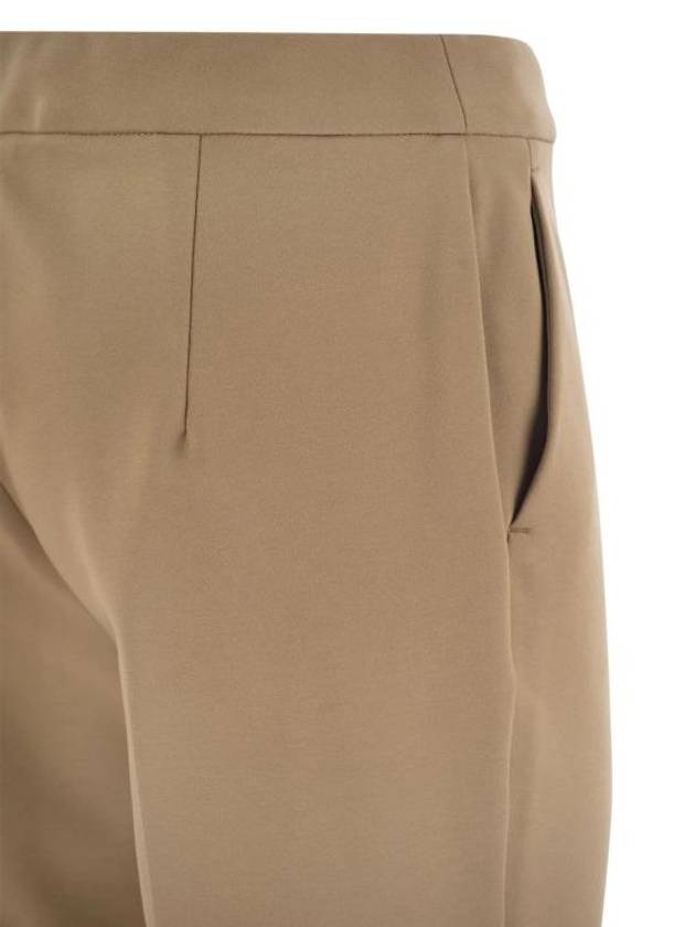 Pegno Rayon Slacks Beige - MAX MARA - BALAAN 5