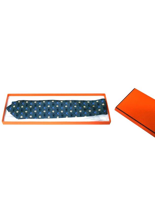 silk tie - HERMES - BALAAN 6