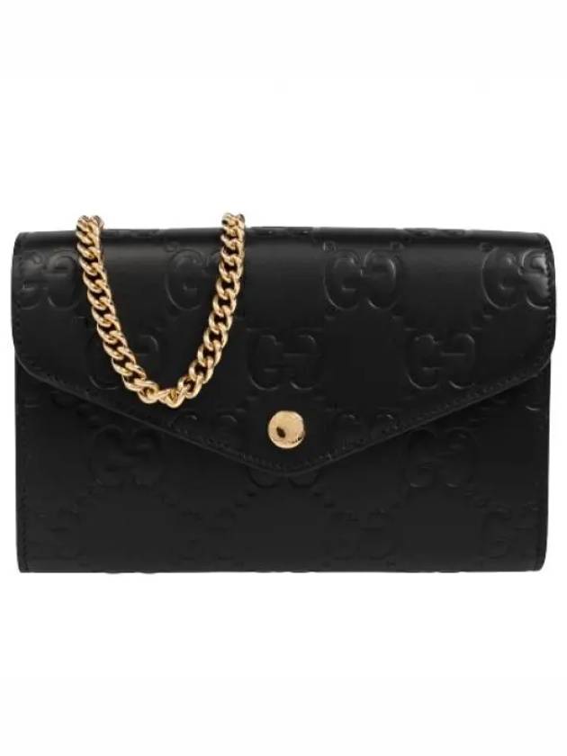 GG Chain Shoulder Bag Black - GUCCI - BALAAN 2