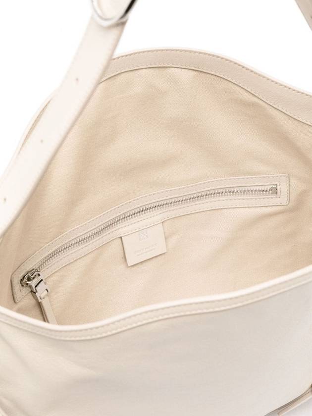 Voyou Medium Leather Shoulder Bag Beige - GIVENCHY - BALAAN 6