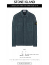 Wappen Patch Two Pocket Shirt Jacket Blue Green - STONE ISLAND - BALAAN 3