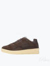 Basket Leather Low Top Sneakers Brown - JIL SANDER - BALAAN 2