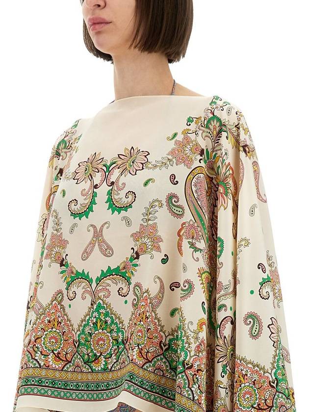 Etro Asymmetrical Poncho - ETRO - BALAAN 4