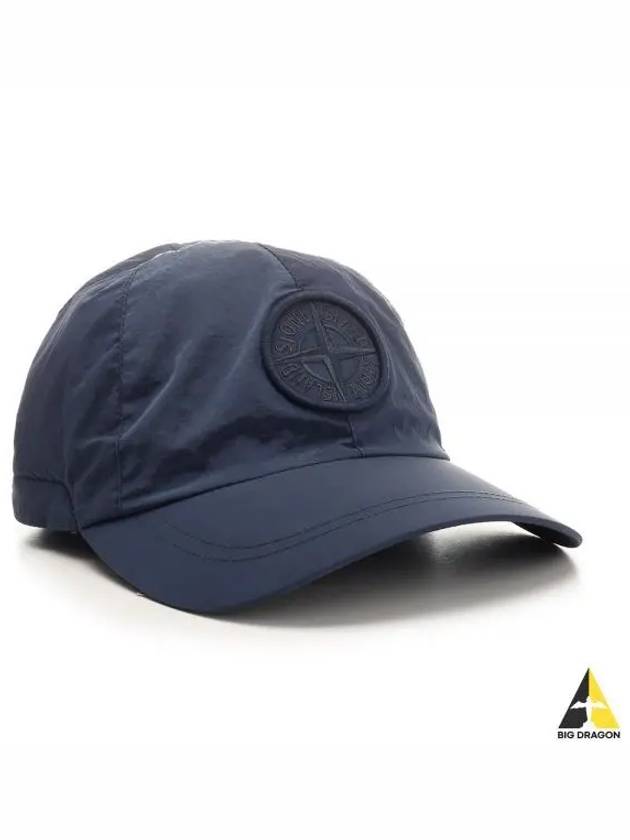 Logo Nylon Metal 6-Panel Ball Cap Navy - STONE ISLAND - BALAAN 2