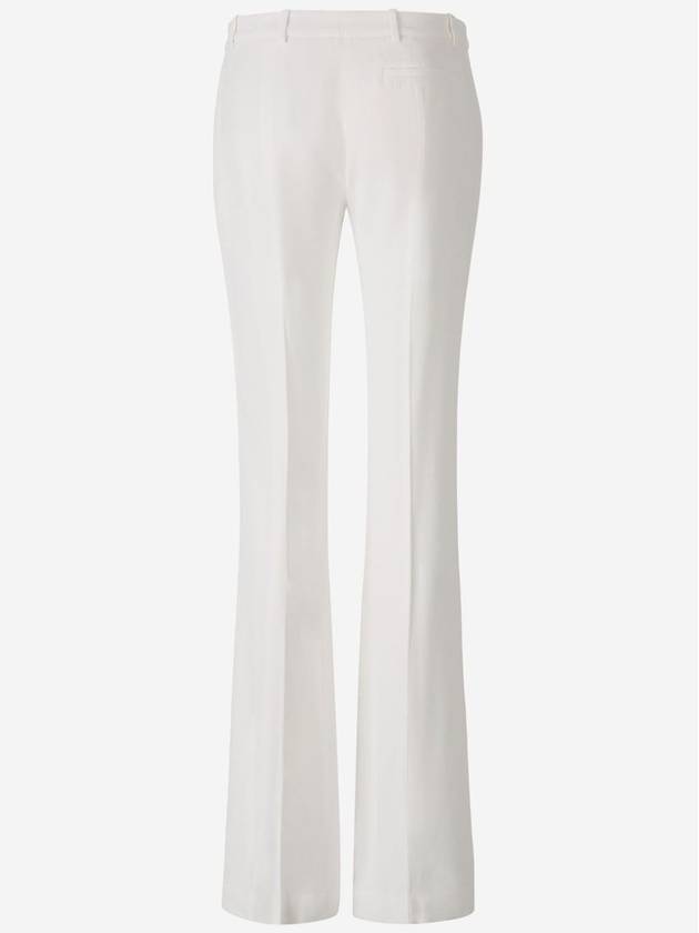 Women's Bootcut Straight Pants Ivory - ALEXANDER MCQUEEN - BALAAN 4