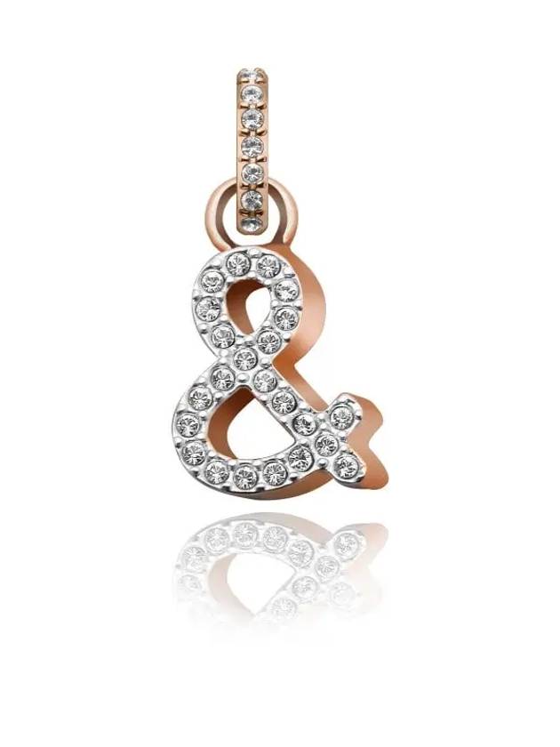 Remix Ampersand Charm Rose Gold - SWAROVSKI - BALAAN 2