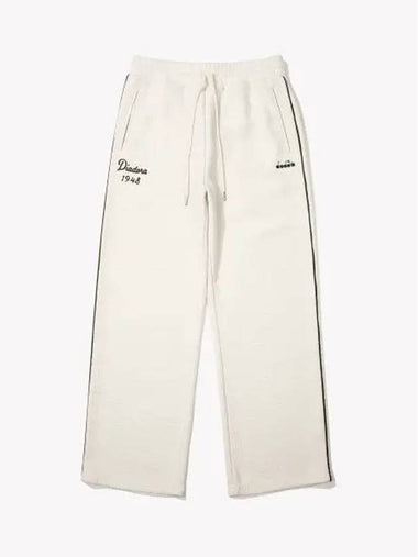 Diadora Artisan Tweed Track Pants LIGHT IVORY - DIADORA - BALAAN 1