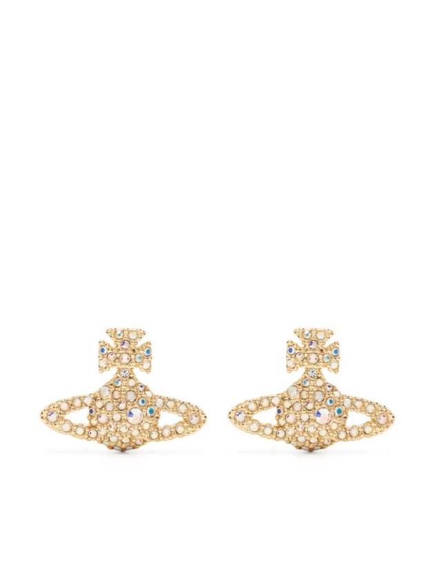 Grace Bath Relief Stud Earrings 6201012402 - VIVIENNE WESTWOOD - BALAAN 1