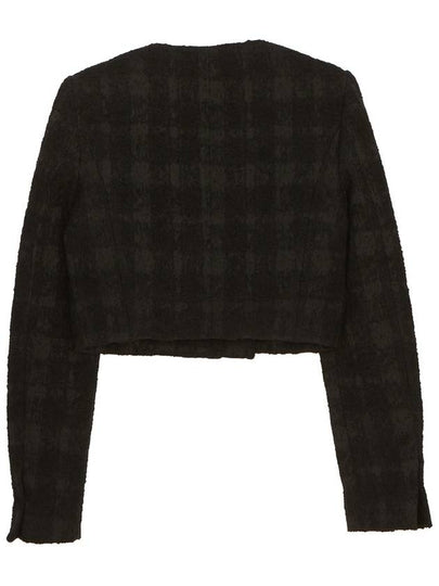 ROPX15107A RX184 001 Women s Wool Crop Jacket - ROCHAS - BALAAN 2