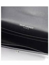 Cassandre Envelope Half Wallet Black - SAINT LAURENT - BALAAN 5