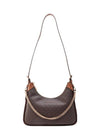 Wilma Monogram Chain Shoulder Bag Brown - MICHAEL KORS - BALAAN 1