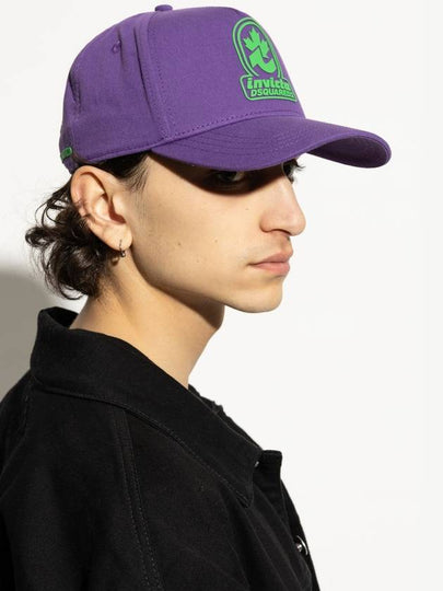 Dsquared2 Capsule Hat 'Invicta', Men's, Purple - DSQUARED2 - BALAAN 2