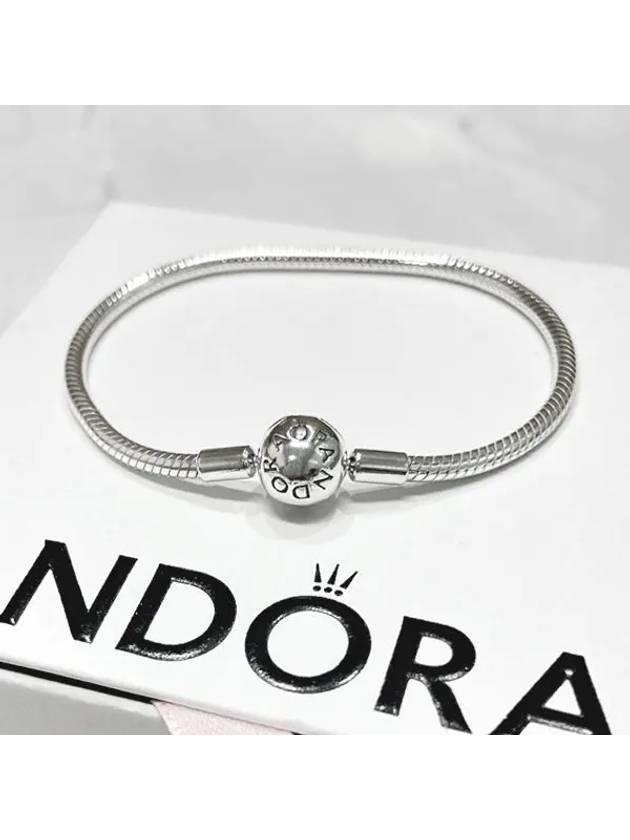 Snake Chain Bracelet Silver - PANDORA - BALAAN 2