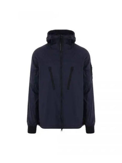 Skin Touch Nylon TC Hooded Jacket Navy - STONE ISLAND - BALAAN 2