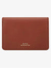 Stefan Horizon Logo Card Wallet Nut Brown - A.P.C. - BALAAN 4