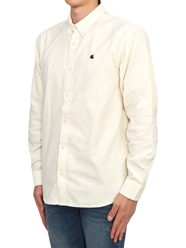 Madison Fine Cord Long Sleeve Shirt Wax - CARHARTT WIP - BALAAN 3