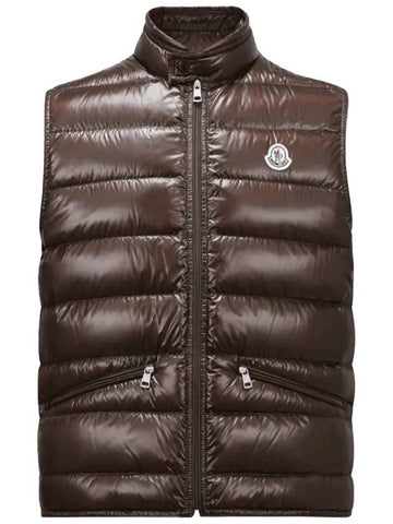 Men s Grilled Down Vest 1A10700 53029 257 - MONCLER - BALAAN 1