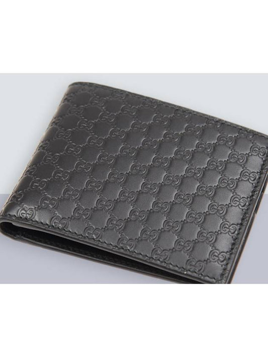 Micro GG Ssima Bifold Wallet Black - GUCCI - BALAAN 2