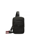 Code Nylon Sling Cross Bag Black - BALLY - BALAAN 2