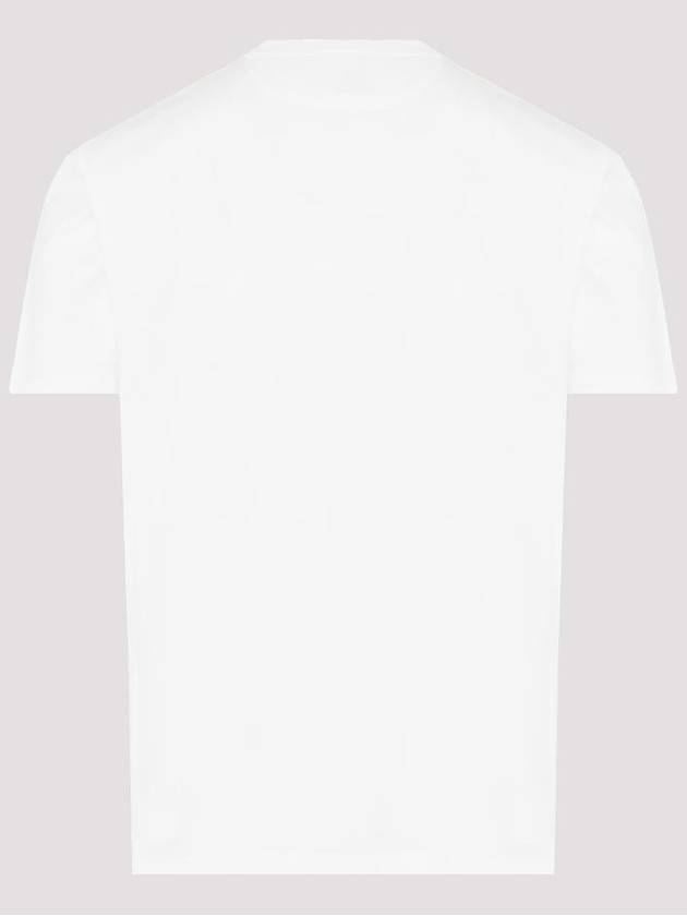 24FW Paul Smith Short Sleeve T-Shirt M1R919T NP4724 02 OFF WHITE - PAUL SMITH - BALAAN 3