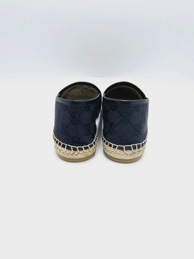 GG Canvas Espadrille Black - GUCCI - BALAAN 5