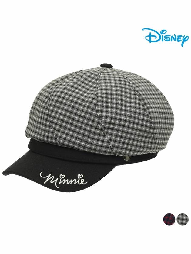 Women s check color combination hat DK3LAC005 - DISNEY GOLF - BALAAN 2