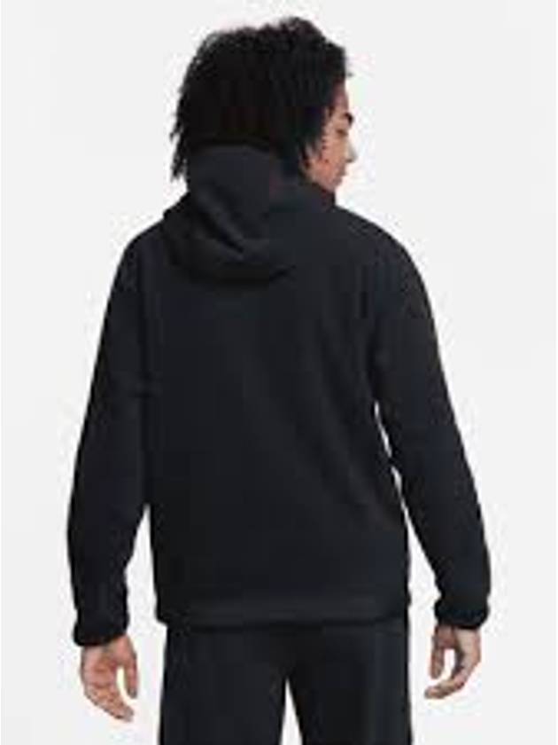 Fleece Winterized Crew Pullover Hoodie Black - NIKE - BALAAN 4