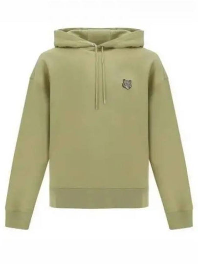 Bold Fox Head Patch Oversize Hoodie Green - MAISON KITSUNE - BALAAN 2