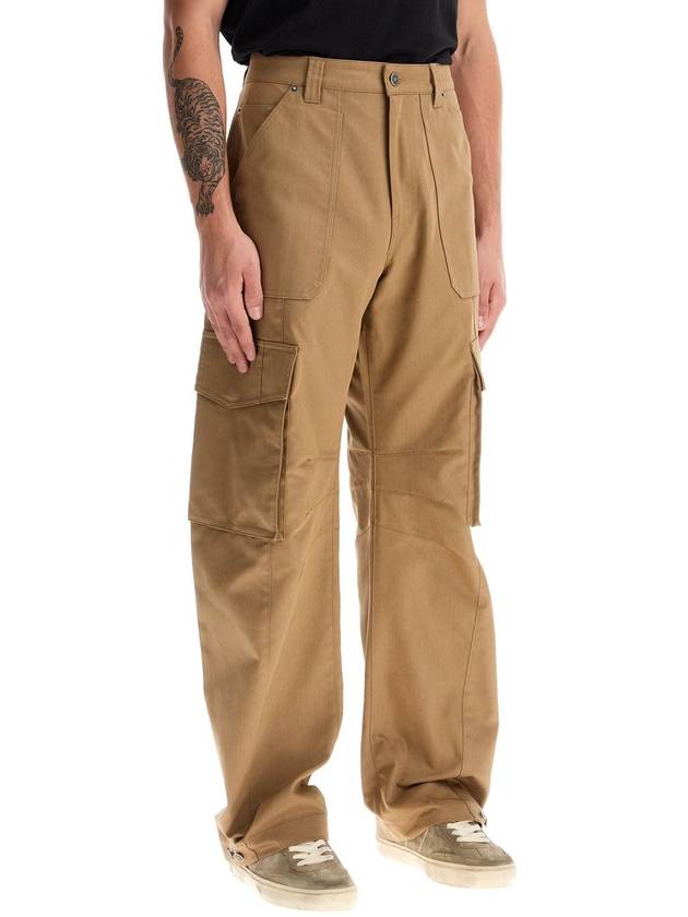 twill cargo pants in italian - GOLDEN GOOSE - BALAAN 2