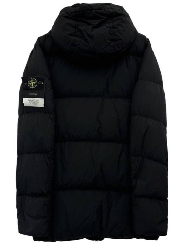 Crinkle Reps Re-Nylon Down Padding Black - STONE ISLAND - BALAAN 3